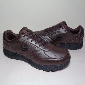 Spira Size 10 Wide WaveWalker Brown Leather New Men's Walking Shoes